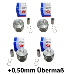 4x Kolben +0,50 Ø80,01mm für VW 1.9 TDI AFN ALH 805013-50-1 805014-50-1 - Bild 1 von 8