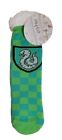 Harry Potter Slytherin Sherpa Lined Non-Slip Women's Slipper Socks - One Size