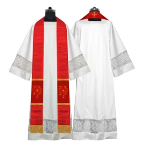 Pfarrer Stola mit Ruhm Kreuz gesticktes Motiv - Bild 1 von 7