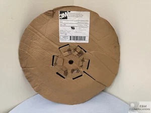 3M NST 7/8-INCH X 100-FT BLACK SPOOL POLYCHLOROPRENE HEAT SHRINK TUBING NEW! - Bild 1 von 3