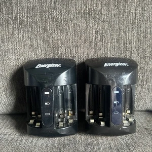Energizer Recharge® CH Pro-US For AA/AAA NiMH Batteries Chargers x2 - Picture 1 of 4