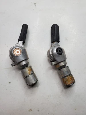 Palancas de cambio de extremo de barra de control Shimano vintage Foto 1 de 4