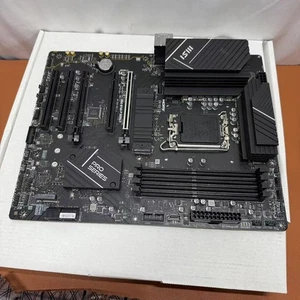 MSI PRO B760M-P DDR4 Mainboard gebraucht getestet - Bild 1 von 12
