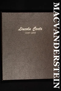 Dansco Deluxe Lincoln Cent Album - with 32 Coins Included - No Reserve  #ALB629 - Picture 1 of 6