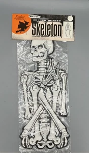 NEU VTG Eureka Nite Glo 30" Skelett Halloween leuchtet im Dunkeln verbunden - Bild 1 von 2