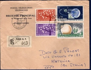 FRANCIA 1962: RACCOMANDATA PER MATELICA - Picture 1 of 2