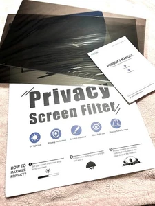 2 filtres d'écran Privacy 22 pouces tour top / moniteur de bureau 16:10 rapport d'aspect - Photo 1/8