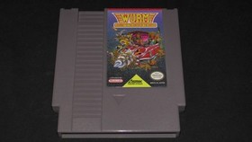 Wurm: Journey to the Center of the Earth Cart NES Nintendo