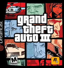 Grand theft auto 3 Sega dreamcast game