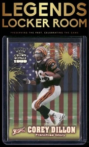 1999 Pacific Crown Royale #2 Corey Dillon Franchise Glory - Picture 1 of 2