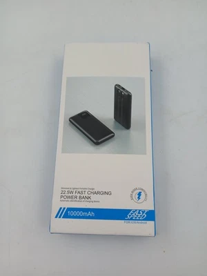 22.5W Fast Charging Power Bank 10000mAh Slim External Battery Pack for iOS Andro - Image 1 of 4