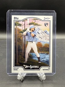 DYLAN CREWS RC 2025 Topps X Bob Ross: The Joy of Baseball #75 - Picture 1 of 2