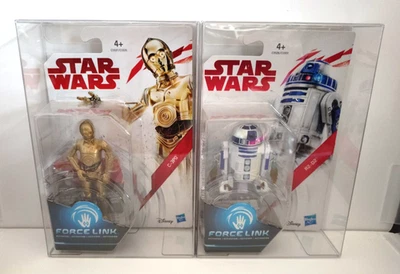 Hasbro Star Wars Force Link 2017 The Last Jedi  R2-D2 & C-3PO Action Figures - Image 1 of 4