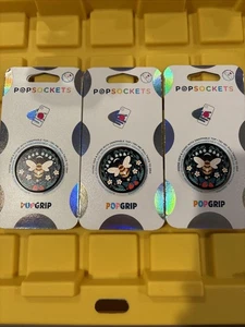PopSockets PopGrip Phone Grip & Stand with Swappable Top - Bee Boho Lot Of 3 - Picture 1 of 3