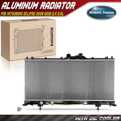 自动变频散热器带反式油冷却器适用于三菱 Eclipse 2006 - 2012 — 第 1/4 张图片