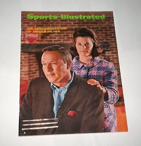 1967 NO LABEL Sports Illustrated ARNOLD PALMER & wife WINNIE ! Nice ! - Picture 1 of 1