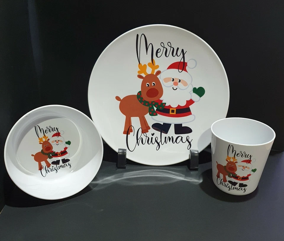 Children's Christmas Dinner Set - image 1 of 1