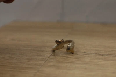 Uno De 50 Double Heart Silver Plated RIng size 8 - Image 1 of 4