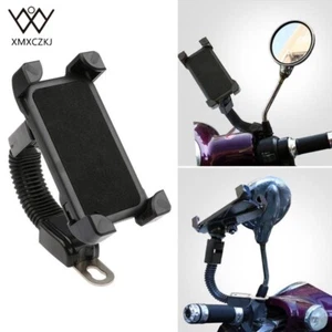 Motorcycle Phone Holder 360 Rotate Motorcycle Mobile Phone Mount Holder Handleba - Photo 1 sur 11