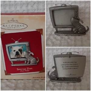 Hallmark 2003 Keepsake Ornament SPECIAL DOG Photo Holder Christmas Holiday - Picture 1 of 9