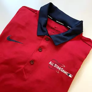 MLB All Star Game 2019 Cleveland Poloshirt - Nike Dri Fit Golfshirt - SMALL - Bild 1 von 9