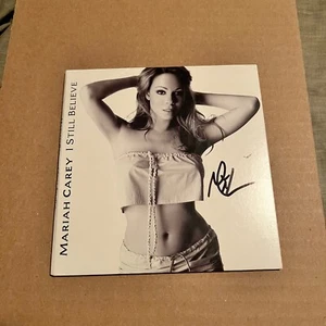 MARIAH CAREY *RARE* SIGNED AUTOGRAPHED "I STILL BELIEVE" CD SINGLE - Picture 1 of 1