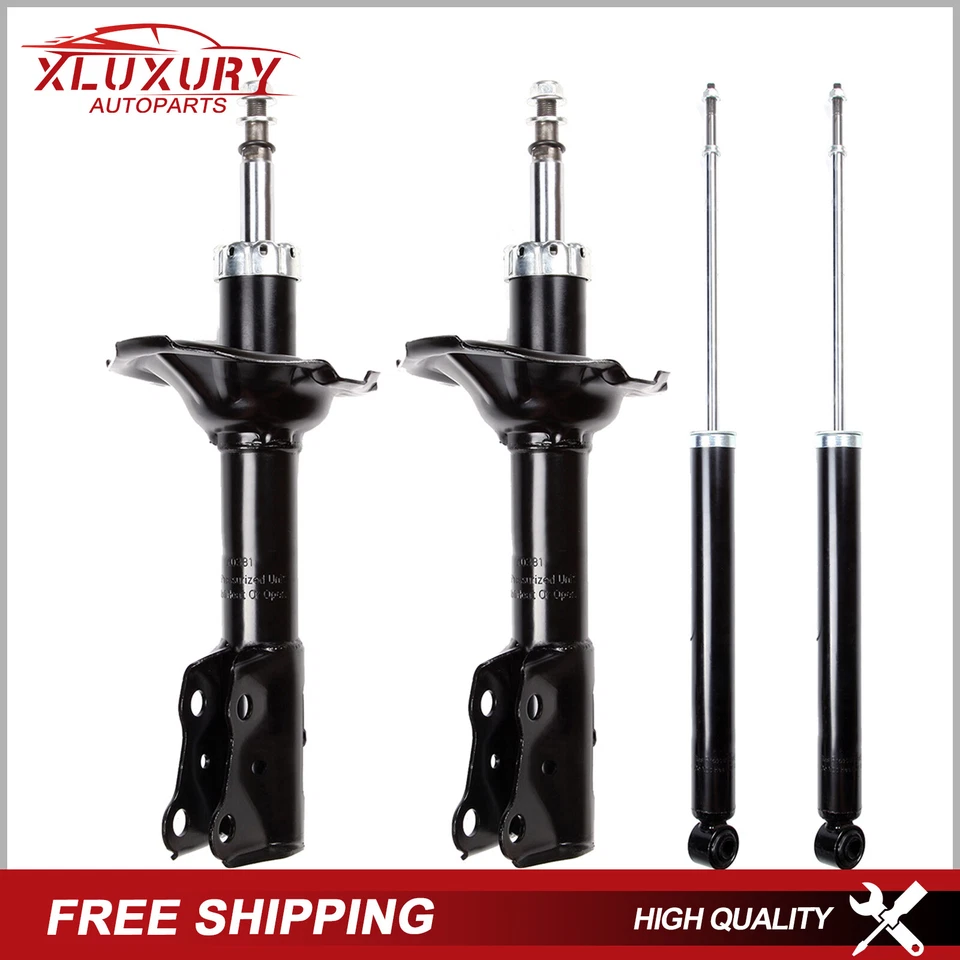 4 Pcs Front Rear Left Right Full Set Shocks Struts Fits 2000-2005 Toyota Echo - Image 1 of 4