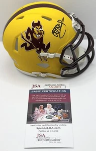 Al Michaels Signed Autographed Arizona State Sun Devils Mini Helmet JSA COA - Picture 1 of 2