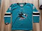 NWT! CCM Brent Burns Jersey San Jose Sharks #88 Teal Home Hockey Authentic 50