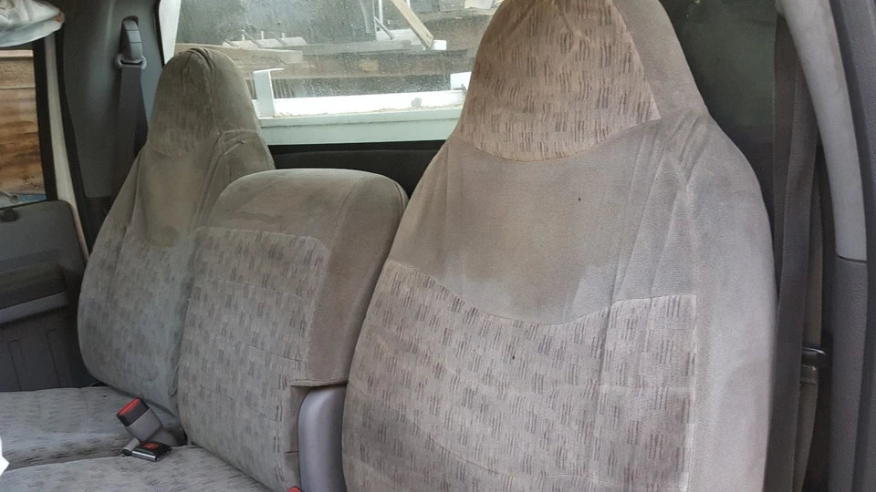 11-12 F250 Gris Tela Regular Cabina Asientos Interior Asiento AS CORE OEM Foto 1 de 4