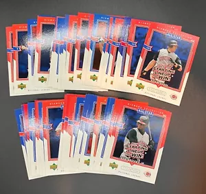 2004 Upper Deck Diamond Collection All-Star Lineup Game Cards Partial Set 60/69 - Picture 1 of 11