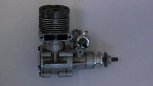 Vintage Webra 10ccm Glow Engine 1980 0.61ci RC Airplane, See it Run! - Picture 1 of 5