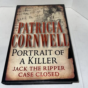 Portrait Of A Killer Patricia Cornwell SIGNED 1st Edition, has show ticket (A2) - Picture 1 of 19