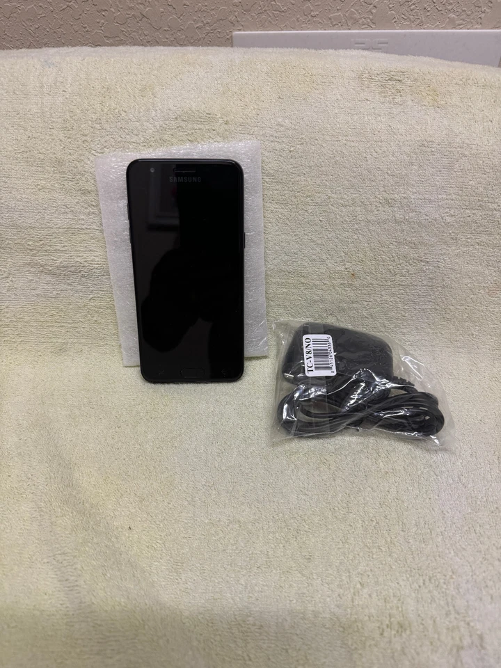 Lote de 2 Samsung Galaxy J3 Achieve 16GB Preto SM-J337P Sprint com Carregadores!!! - Imagem 1 de 1