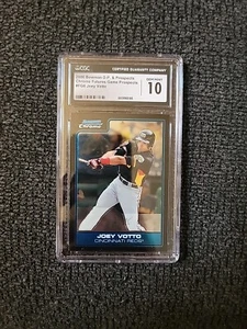 2006 Bowman Chrome Baseball Joey Votto Futures Game Prospects CGC 10 GS398 - Picture 1 of 2