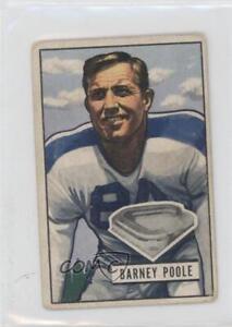 1951 Bowman Barney Poole #9
