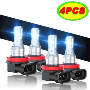For Chevy Impala 2006 2007 2008-2013 Combo 4X 6000K LED Headlights Hi-Low Bulbs - Picture 1 of 12