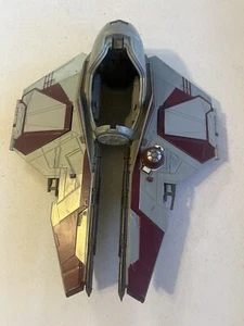 Star Wars Obi-Wan Saga Legends Jedi Starfighter Hasbro 2012. No Canopy - Picture 1 of 8