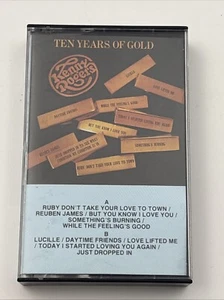 Kenny Rogers Ten Years of Gold Cassette Tape 1977 Liberty Records - Picture 1 of 8