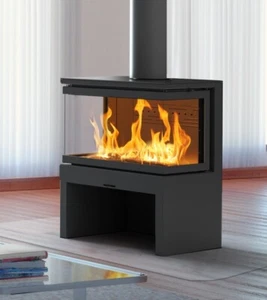 EEK A+ 3seitiger Kaminofen DORAKO STO M 14 3F ECODESIGN - 8,5 kW Kamin Ofen - Bild 1 von 10