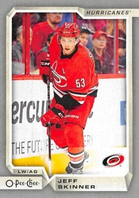 2018-19 O-Pee-Chee Silver #18 Jeff Skinner - Image 1 of 3