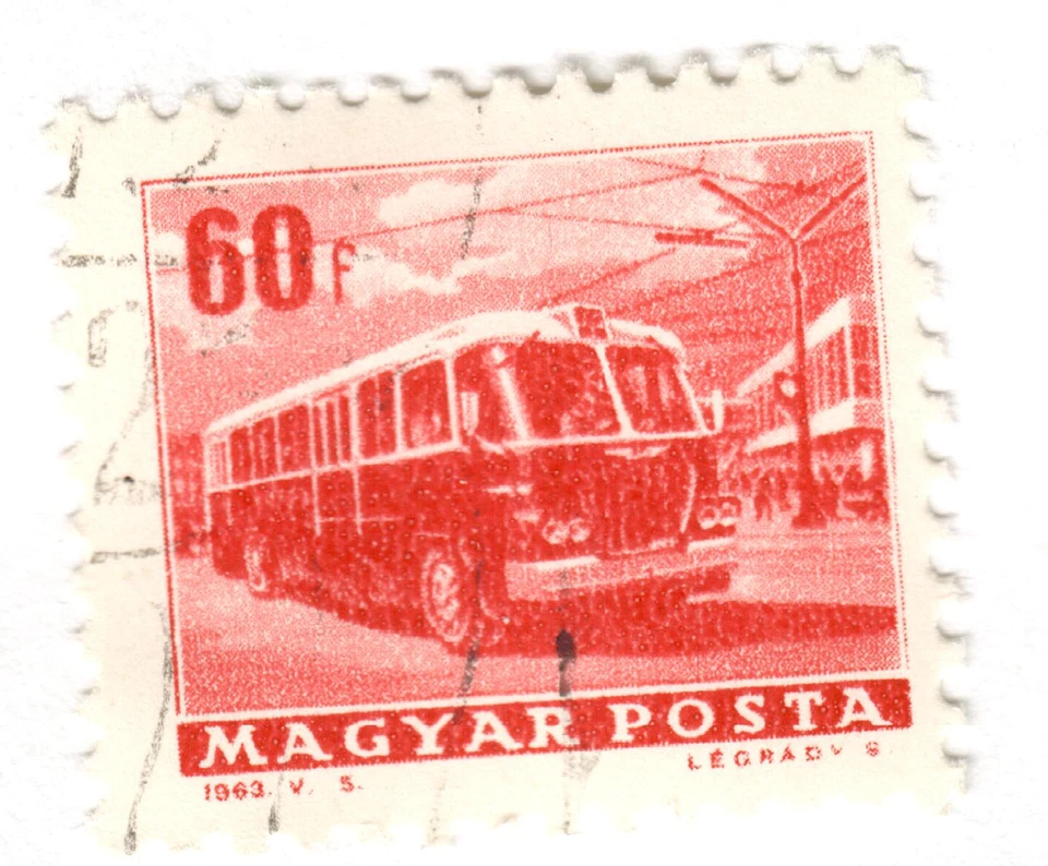 Hungría - 1963 - Medios de transporte - 60f - #10 Foto 1 de 1