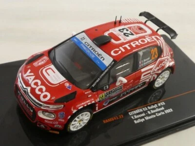 Ixo Citroen C3 Rally2 #23 Rossell Rallye Monte Carlo 2022 1/43 Ram843.22 Foto 1 de 3