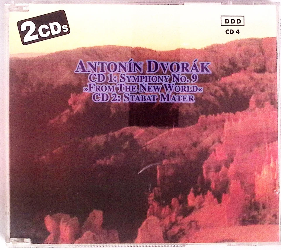 ANTONÍN DVORAK 1: SYMPHONY NO. 9 FROM THE NEW WORLD  STABAT MATER OP 58 CD 5590 Foto 1 de 4
