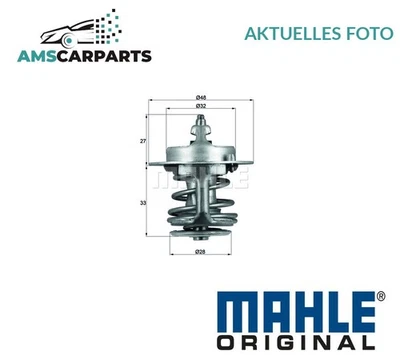 KÜHLFLÜSSIGKEIT KÜHLER THERMOSTAT TX 63 88 MAHLE ORIGINAL P NEU OE QUALITÄT - Image 1 of 4