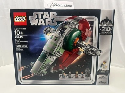 NUEVO Precintado - LEGO Star Wars ESCLAVO 1 EDICIÓN 20 ANIVERSARIO 75243 RARO Retirado Foto 1 de 4