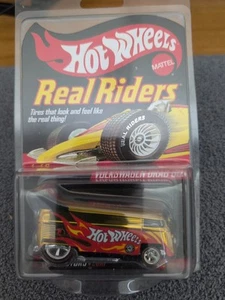 Hot Wheels 2007 Real Riders Series  Volkswagen Drag Bus 09806/10,000 VHTF - Picture 1 of 8