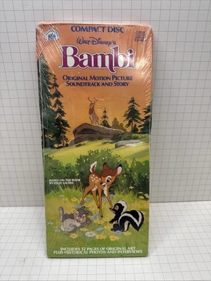 Walt Disney - Bambi - Original Motion Picture Soundtrack And Story CD 1988 - Image 1 of 4