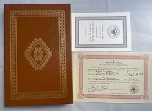 Easton Press Signed First Edition - The Pleasure Of My Company - Steve Martin - Picture 1 of 5