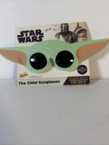 Occhiali da sole Disney Star Wars The Child Grogu Mandalorian Sun-Staches Baby Yoda - Foto 1 di 2
